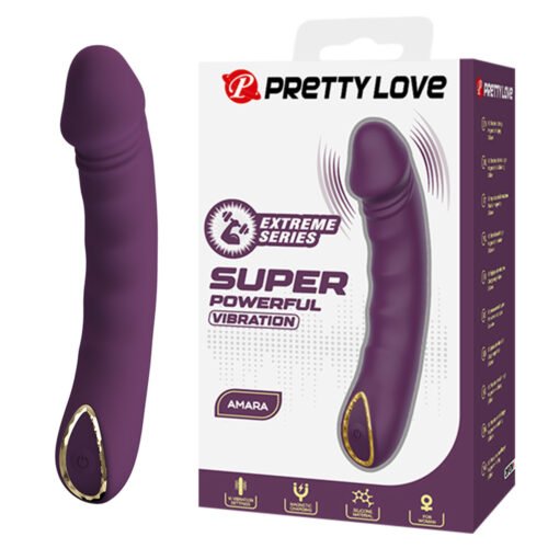 Prettylove Silicone Textured Dildo G-Spot Vibe BP-W00007-2